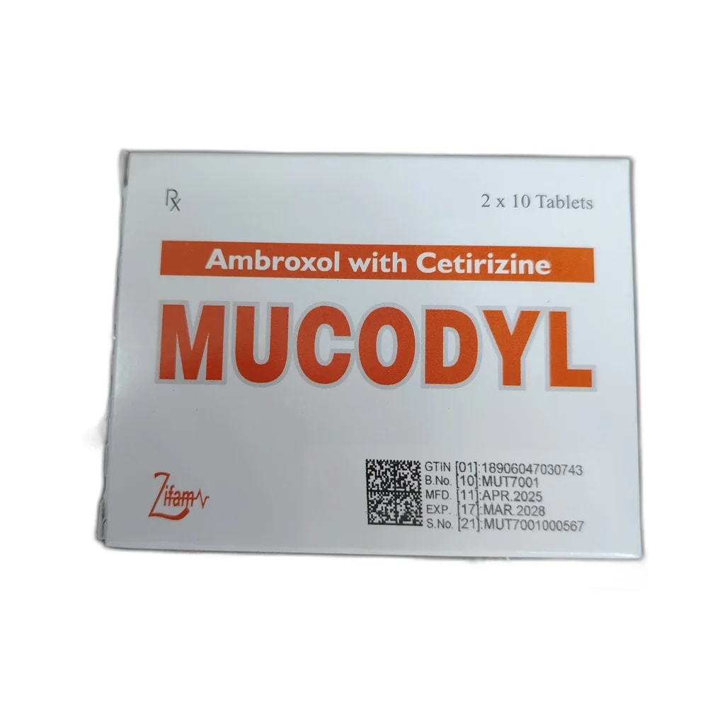 Mucodyl 60 mg / 5 mg - DHOU CARE PHARMACY