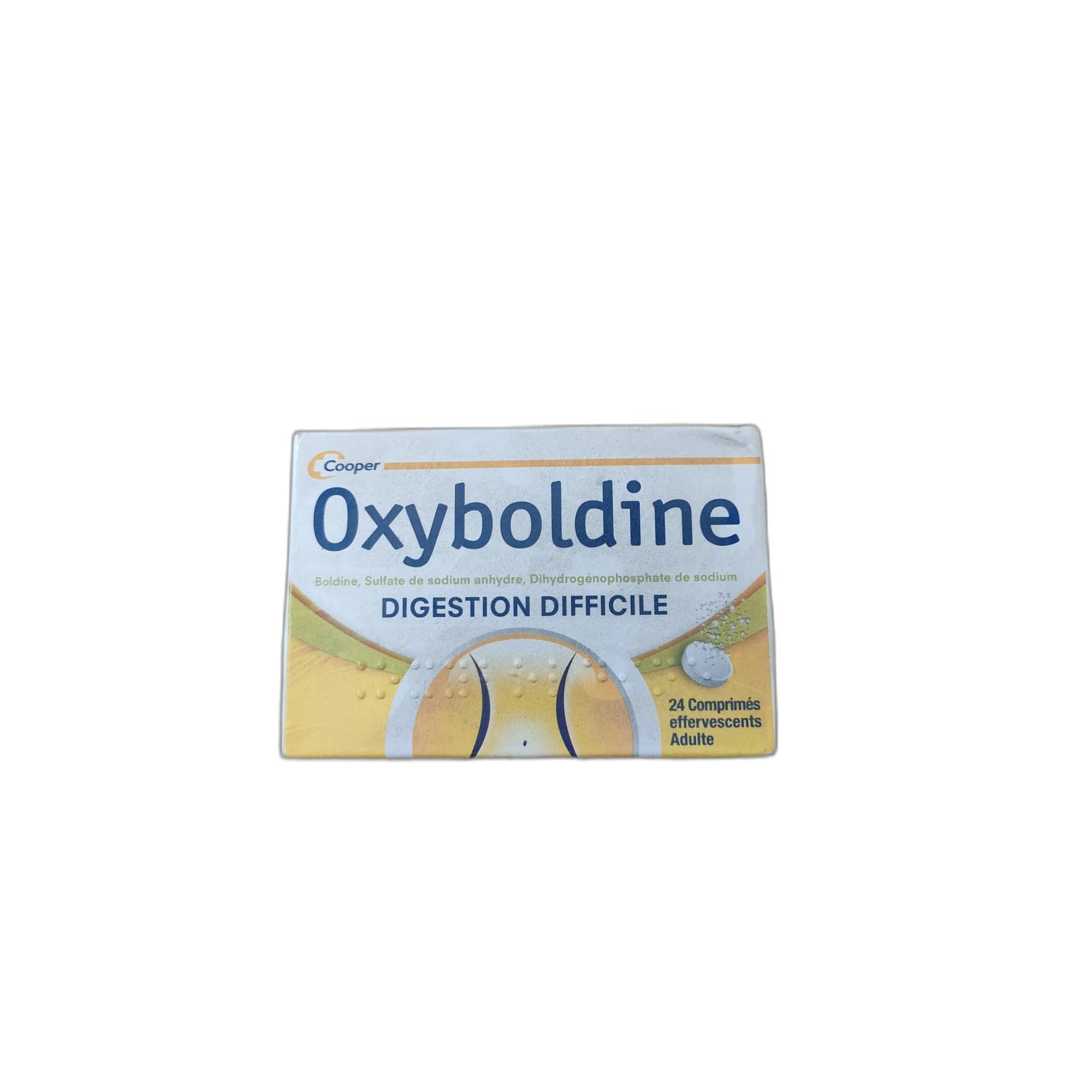 Oxyboldine 24 effervescent tablets