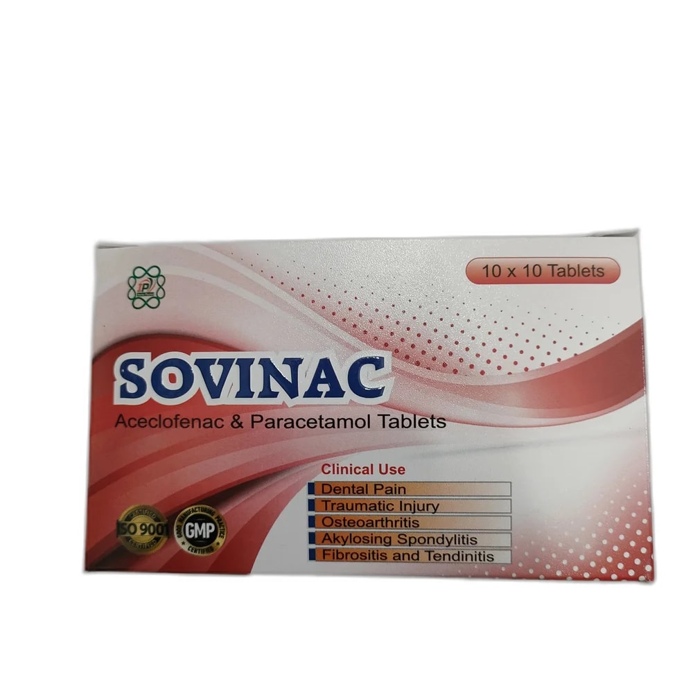 Sovinac 100 mg / 325 mg - PHARMACY PONLEU AOSOT