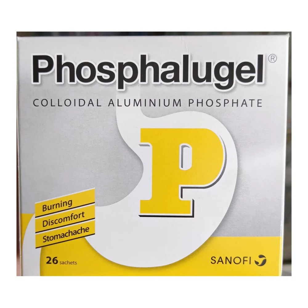 Phosphalugel 20% gel, 12.38 g per 20 g sachet - Morhachun Pharmacies