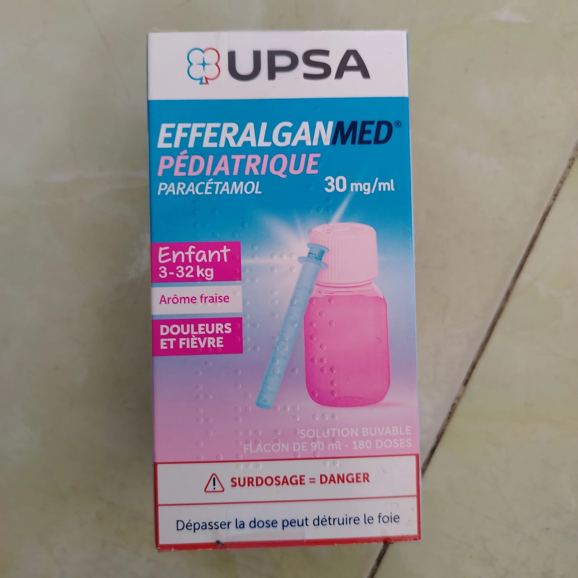 EfferalganMed Pediatrique 30 mg/ml - Phal Cham Rouen