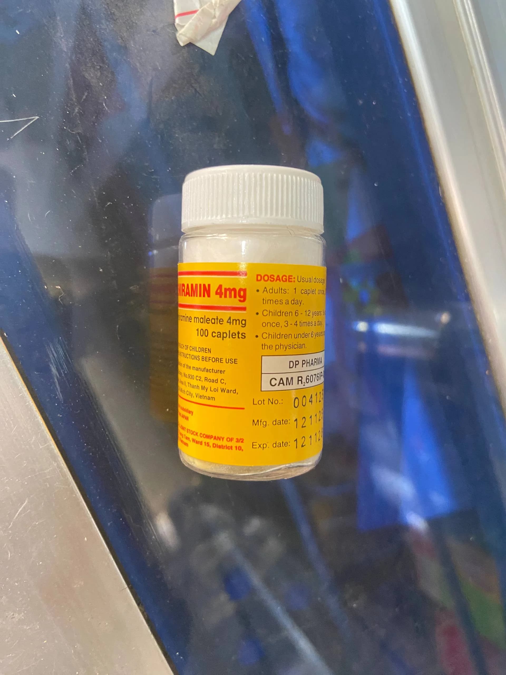 Chlorpheniramin Chlorpheniramine Maleate 4mg