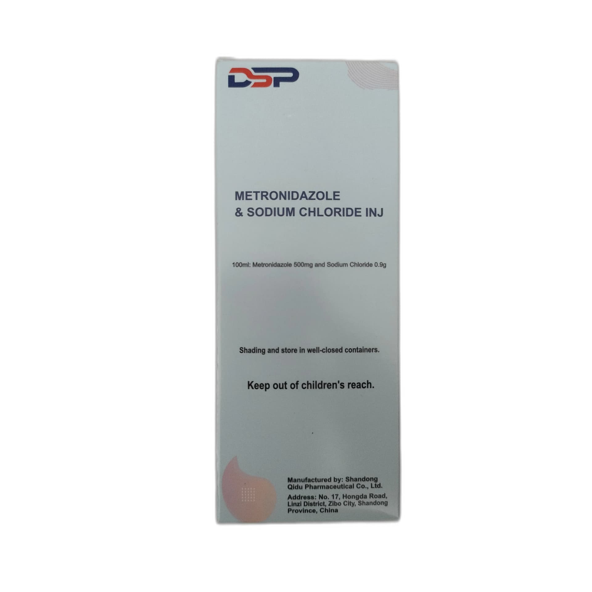 Metronidazole & Sodium Chloride Inj 500 mg / 100 mL