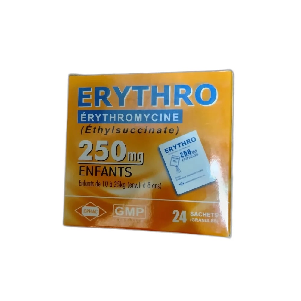 Erythro 250 Enfants 250 mg - PHARMA ASSIST PHARMACY