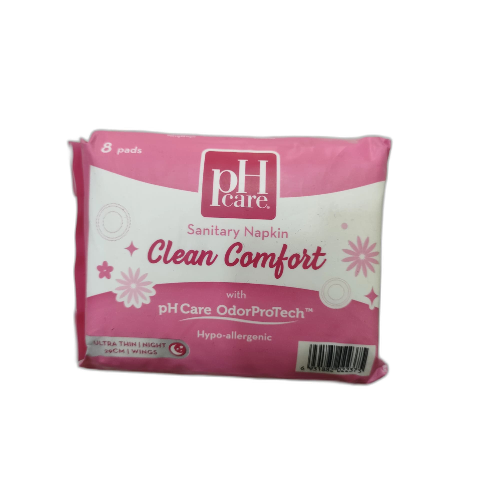 pH Care Clean Comfort 8 pads
