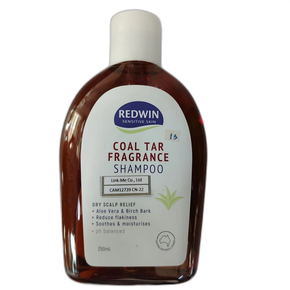 Redwin Coal Tar Fragrance Shampoo 250 mL - PHARMA ASSIST PHARMACY