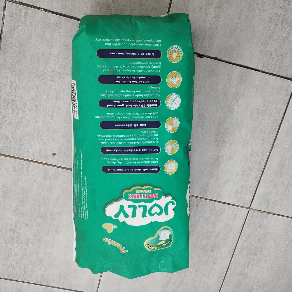 Pao Pao Extra Soft & Thin Baby Pants (M) Size M, 22 pcs per pack, 7-12 kg - Depot De Pharmacie "A" Kim Houy