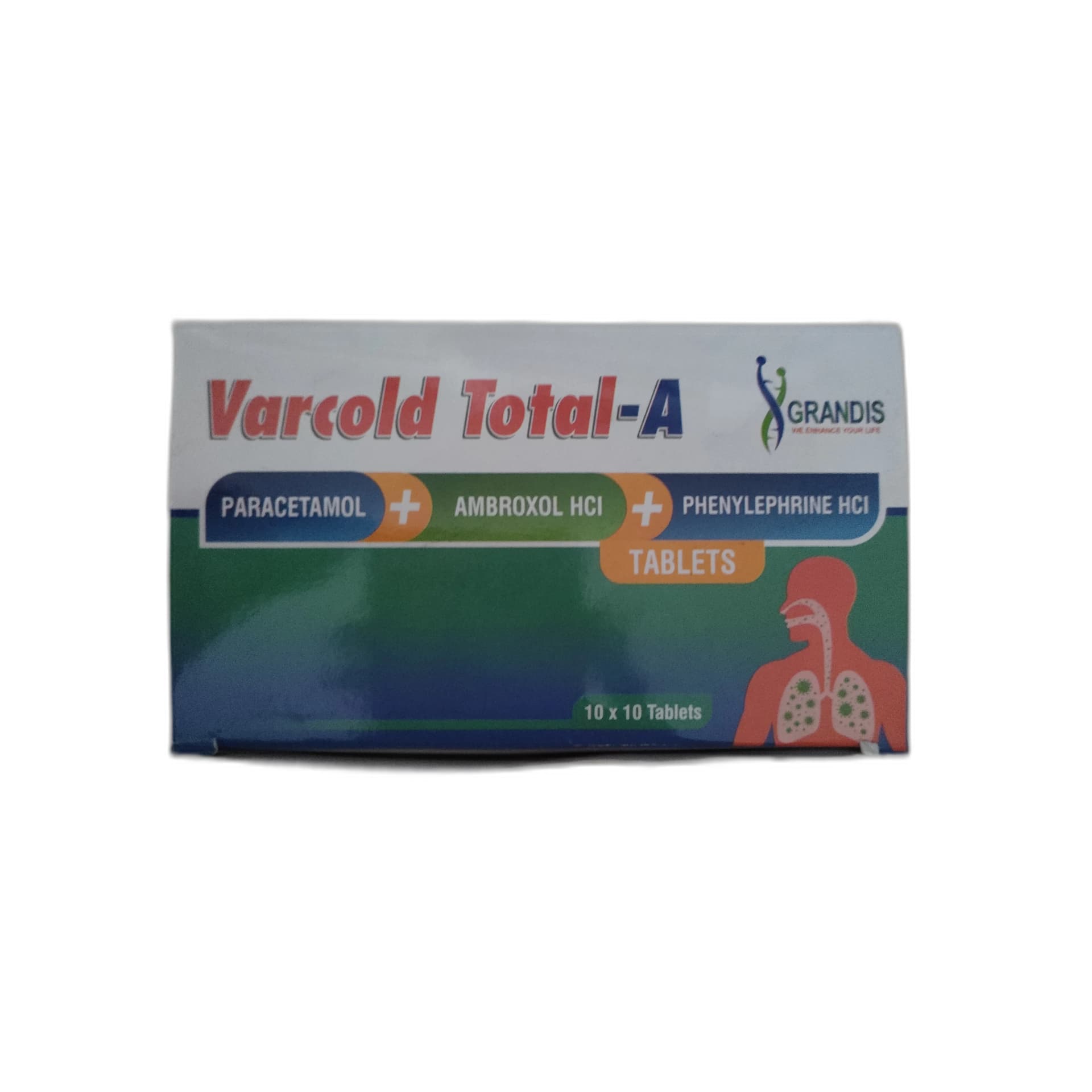 Varcold Total-A 500 mg / 10 mg / 30 mg