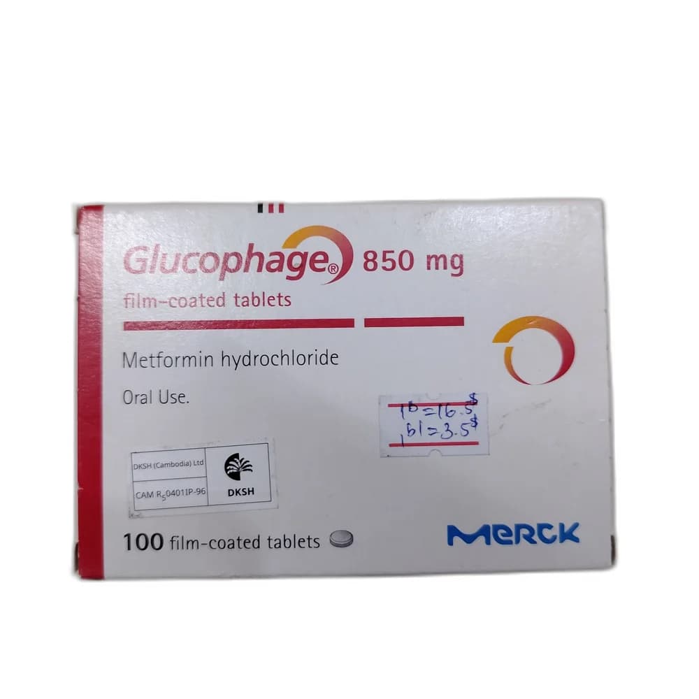 Glucophage 850 mg