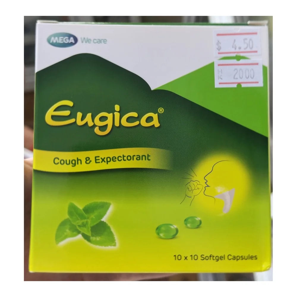 Eugica 100 mg / 0.5 mg / 0.5 mg / 0.18 mg - Morhachun Pharmacies