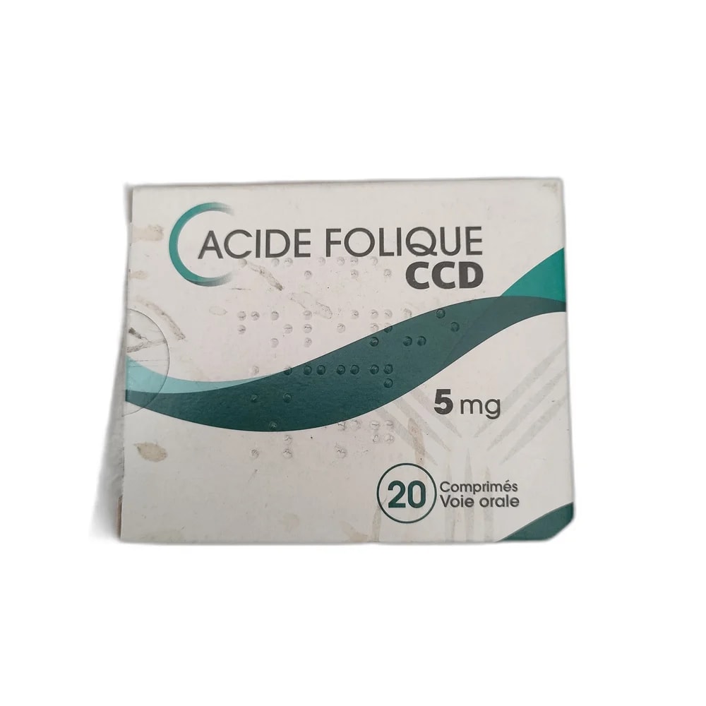 Acide Folique CCD 5 mg - PHARMACIE PUNLEU SOKPHEAP II
