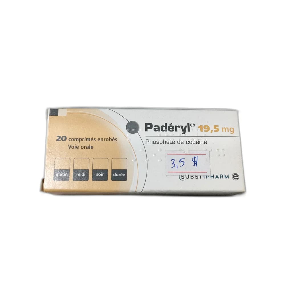 Padéryl 19.5 mg per tablet