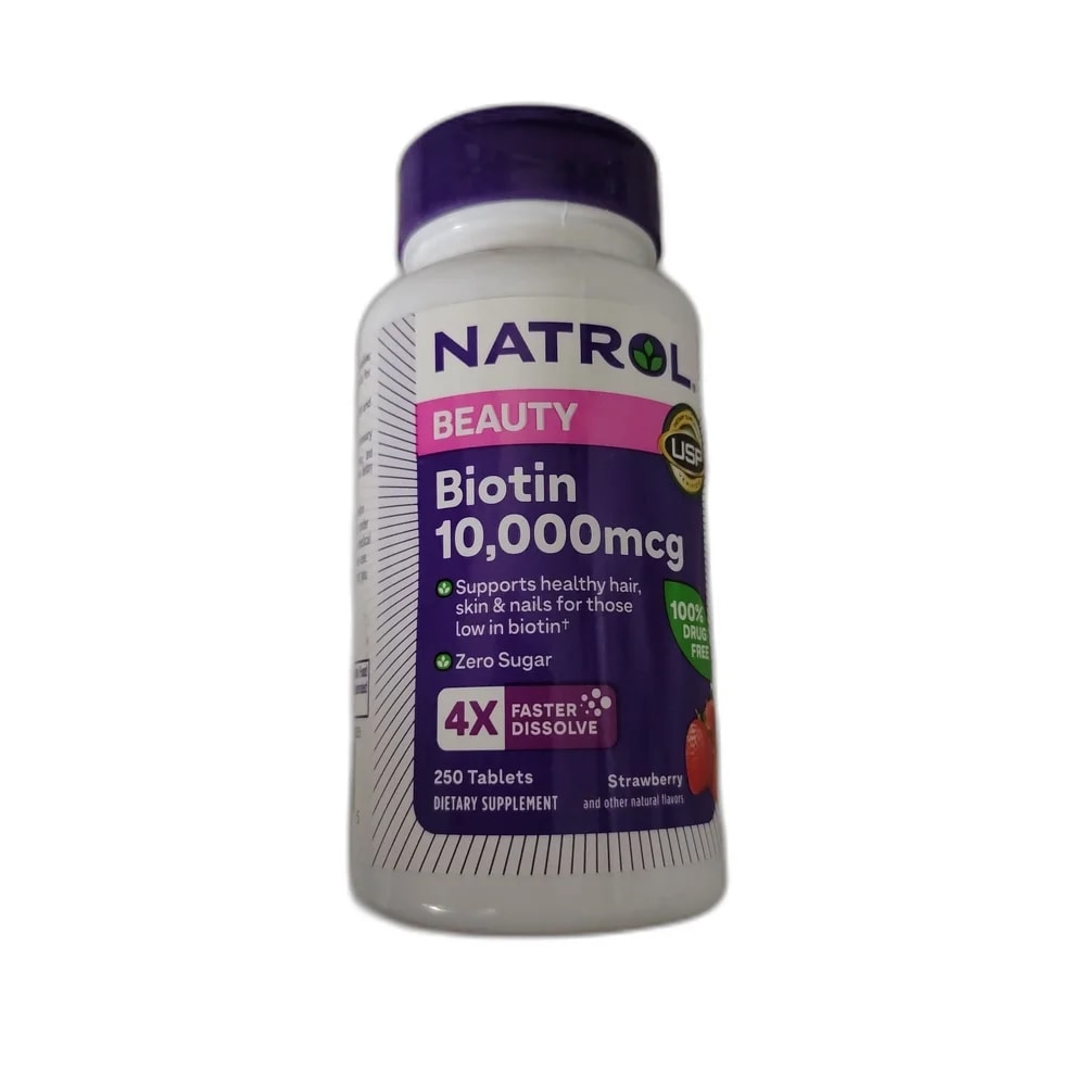 Biotin 10,000mcg Fast Dissolve 10000mcg - DHOU CARE PHARMACY