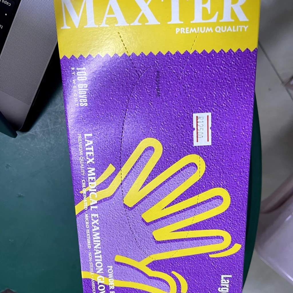 Premium Latex Medical Examination Gloves Large - Pharmacy Rotha 2