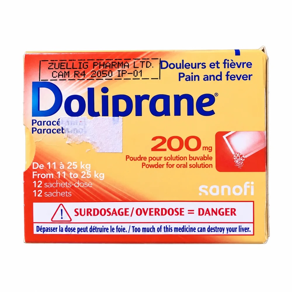 Doliprane 200 mg - ហ្វាម៉ាសង់តេ