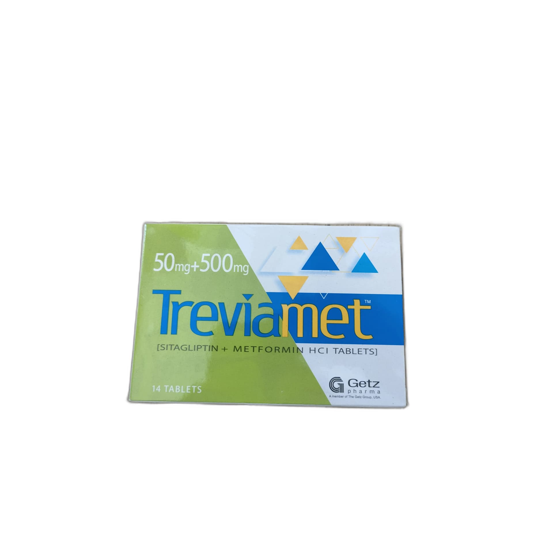 Treviamet 50mg+500mg Sitagliptin 50mg + Metformin HCl 500mg