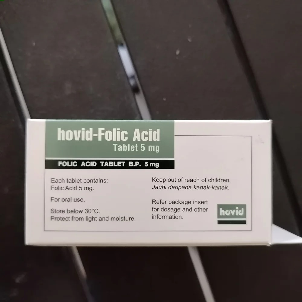 Hovid-Folic Acid 5 mg - CHEANIMUL PHARMACY
