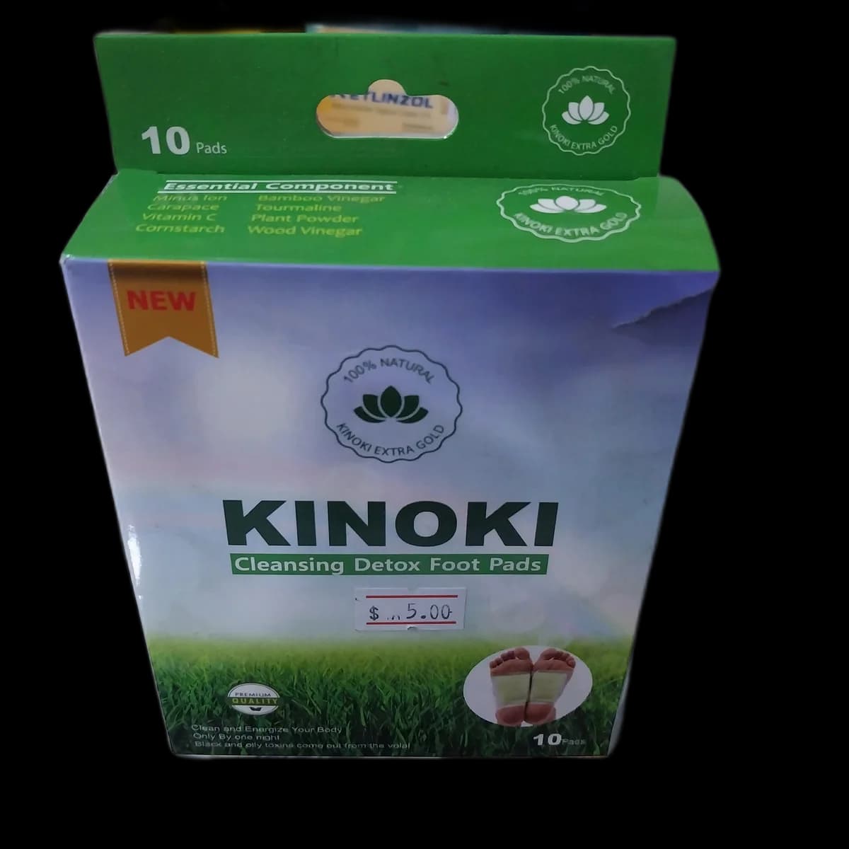 Kinoki Cleansing Detox Foot Pads Topical Pad