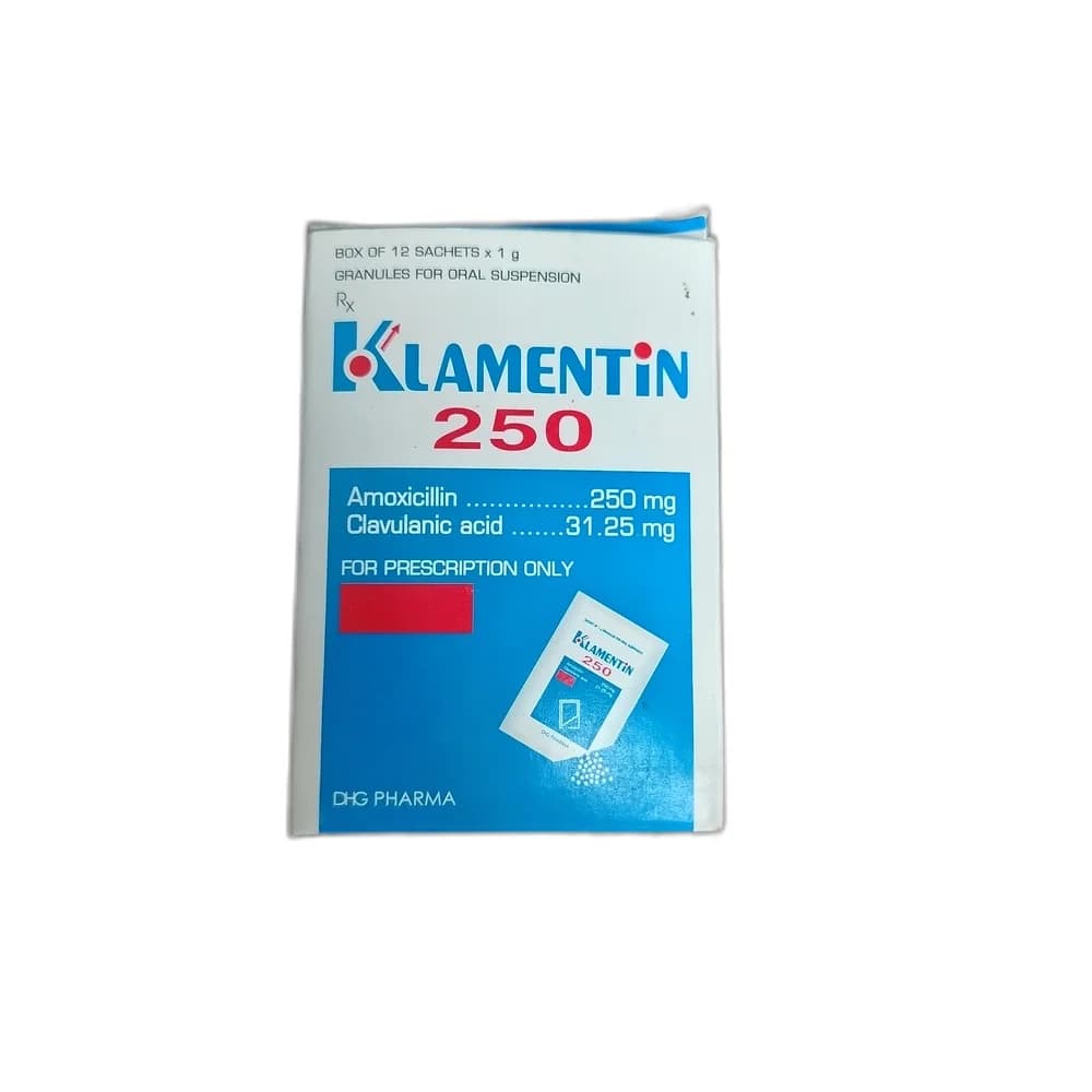 Klamentin 250 250 mg / 31.25 mg