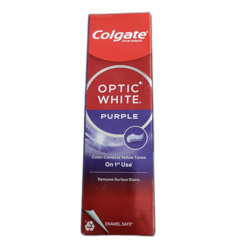Colgate Optic White Purple Toothpaste 100 g - SUKHA PHARMACY