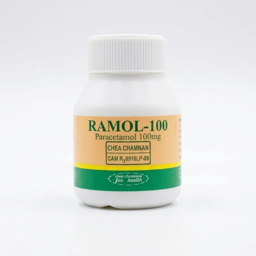 Ramol 100 Paracetamol 100mg - ឱសថស្ថាន សុខលាភ