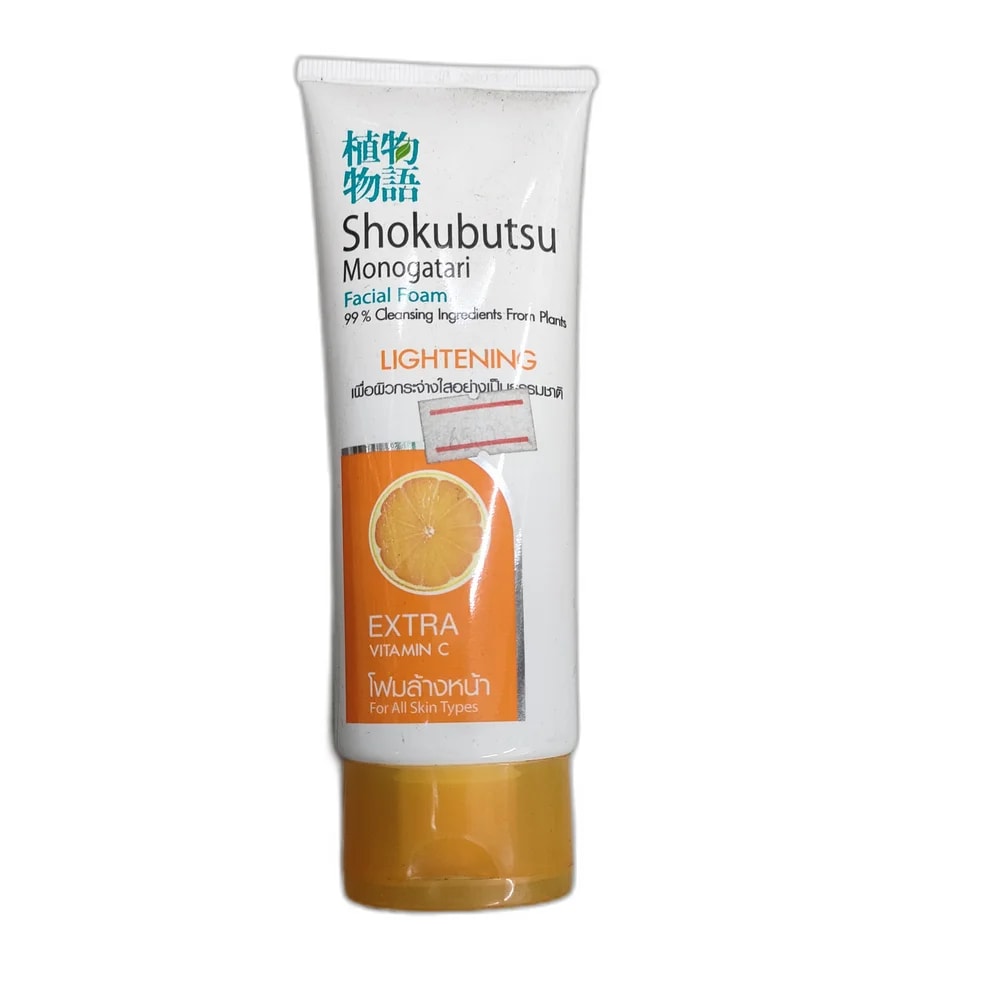 Shokubutsu Monogatari Lightening Facial Foam 100 g - Depot De Pharmacie "A" Kim Houy