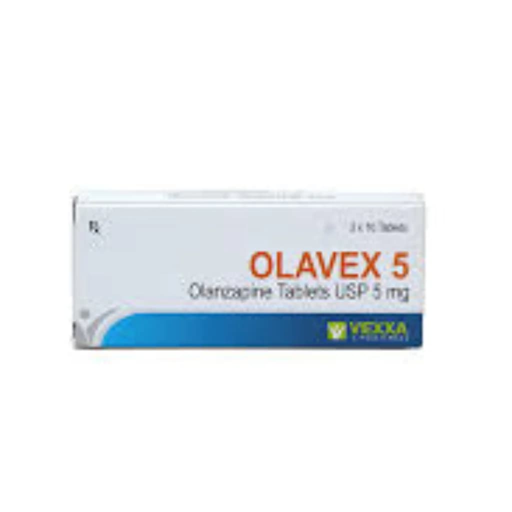 Olavex 5 Olanzapine Tablets 5 mg