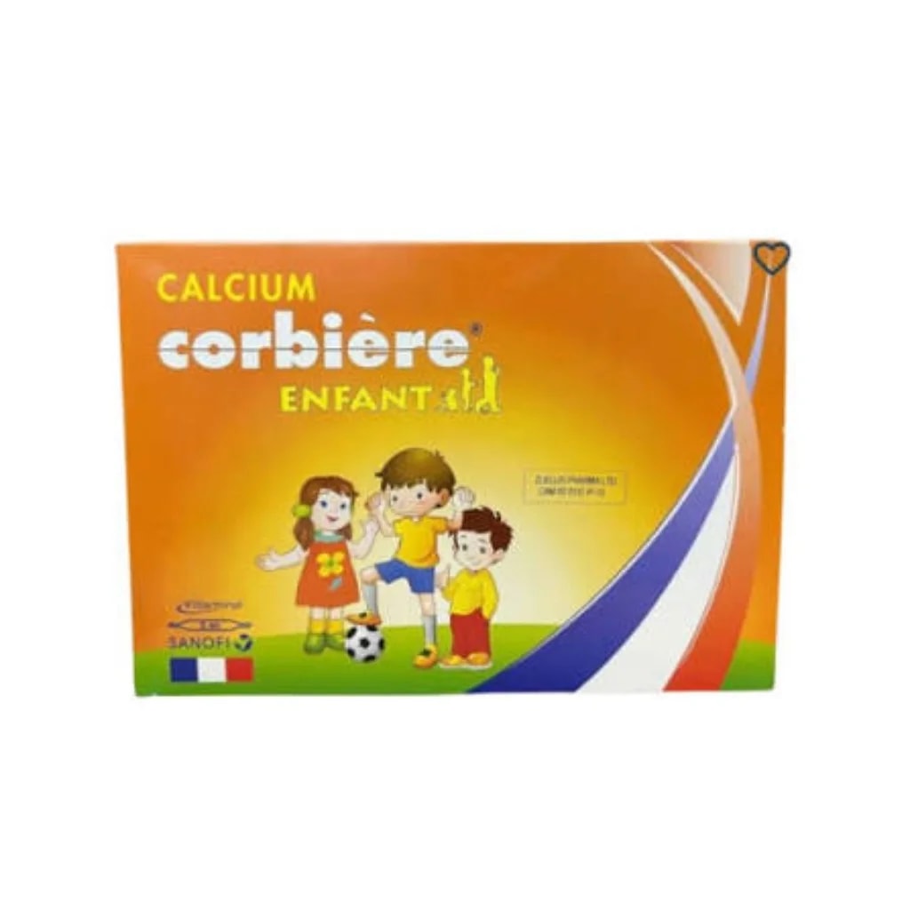 Calcium Corbière Enfant 550 mg / 50 mg / 25 mg - PHARMACIE PUNLEU SOKPHEAP II