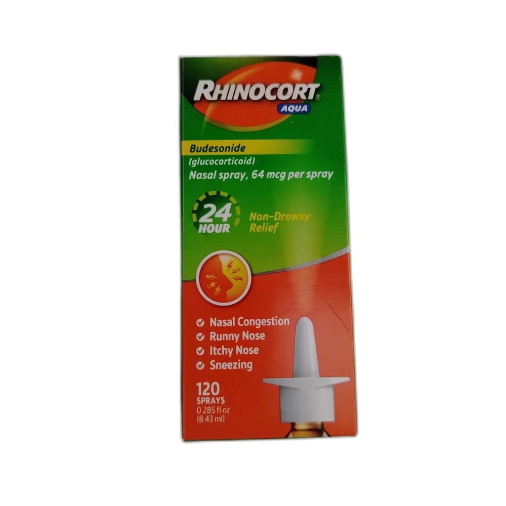 Rhinocort Aqua 64 mcg/dose (Budesonide)