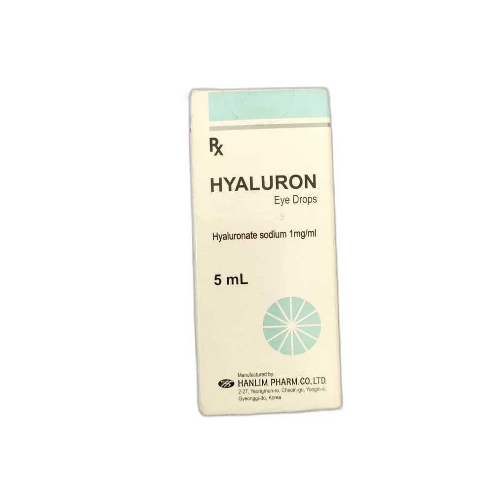 Hyaluron Eye Drops Hyaluronate sodium 1 mg/ml