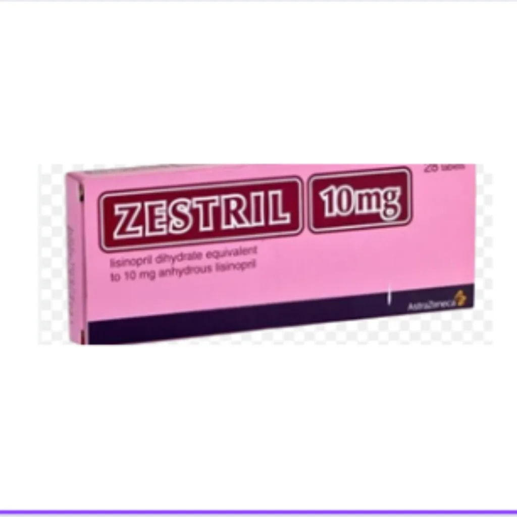 Zestril 10mg = Lisistad 10mg (Lisinopril) 10mg - Phnom Penh Care Pharmacy 2ND Floor / Under CENTRAL HOSPITAL