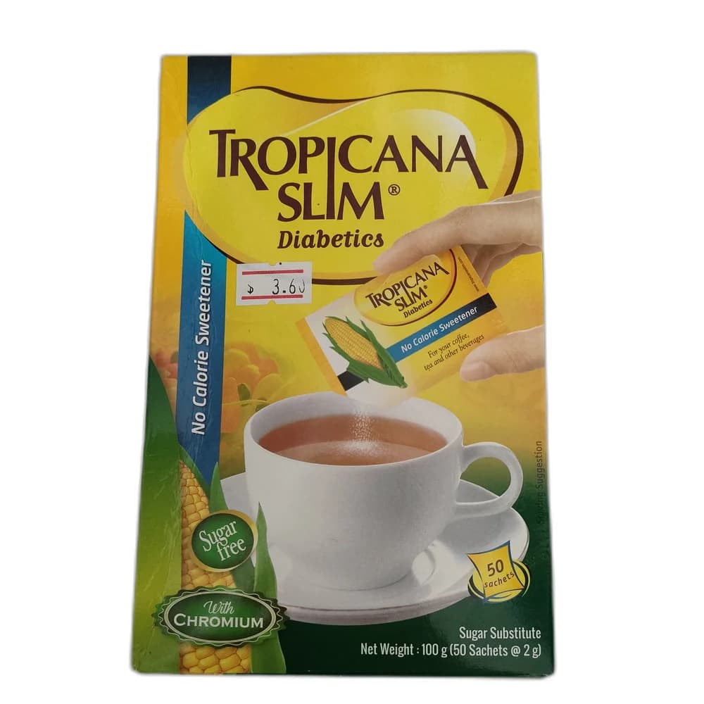 Tropicana Slim Diabetics 2 g per sachet