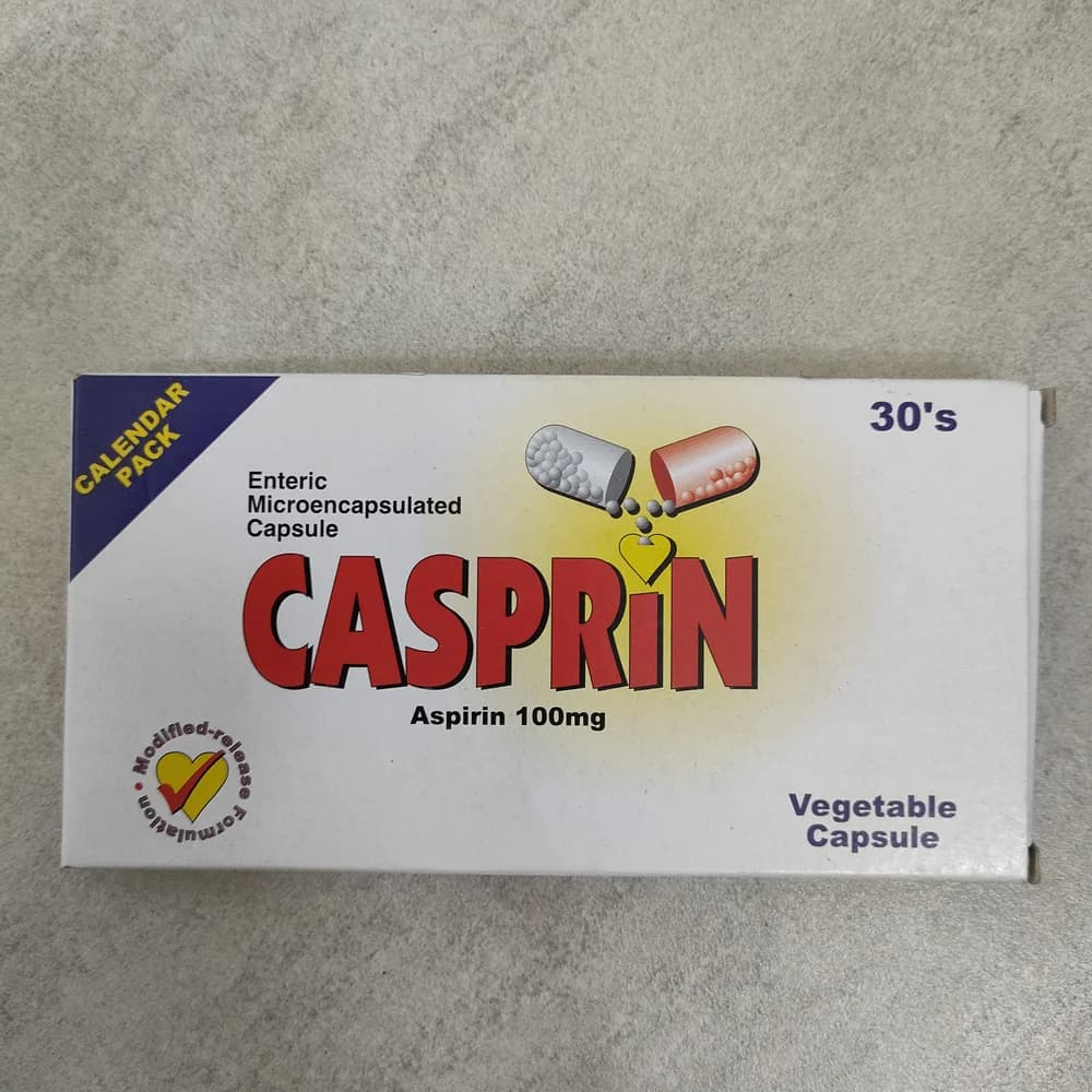Casprin 100mg Aspirin 100 mg