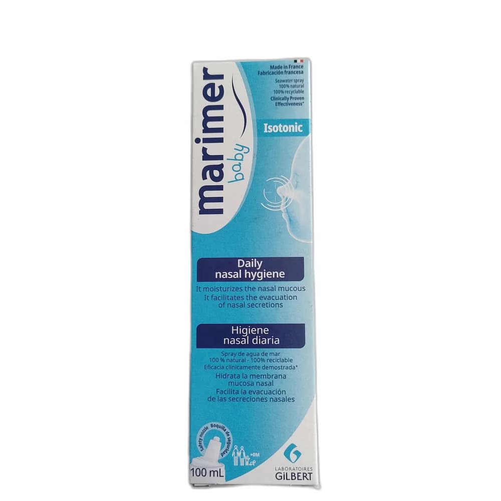 Marimer Baby 100 ml isotonic nasal spray with safety nozzle