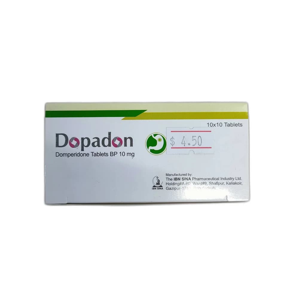 Dopadon Domperidone 10 mg