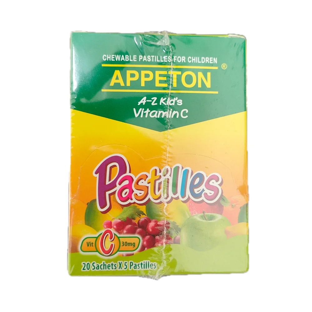 Appeton A-Z Kid's Vitamin C Pastilles 30 mg - Preash Khan Pich I Pharmacy