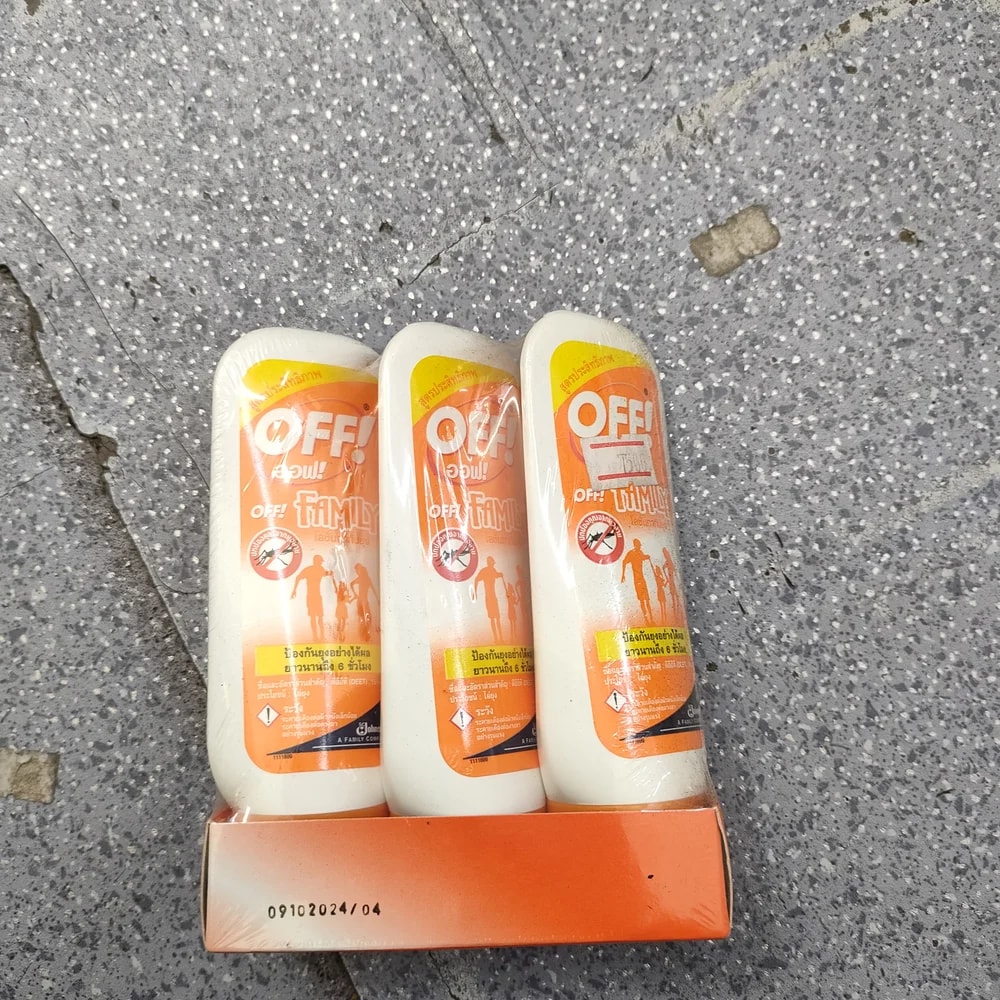 OFF! Aerosol Insect Repellent (Pack of 3) 50 mL per bottle, 3 bottles per pack - Depot De Pharmacie "A" Kim Houy