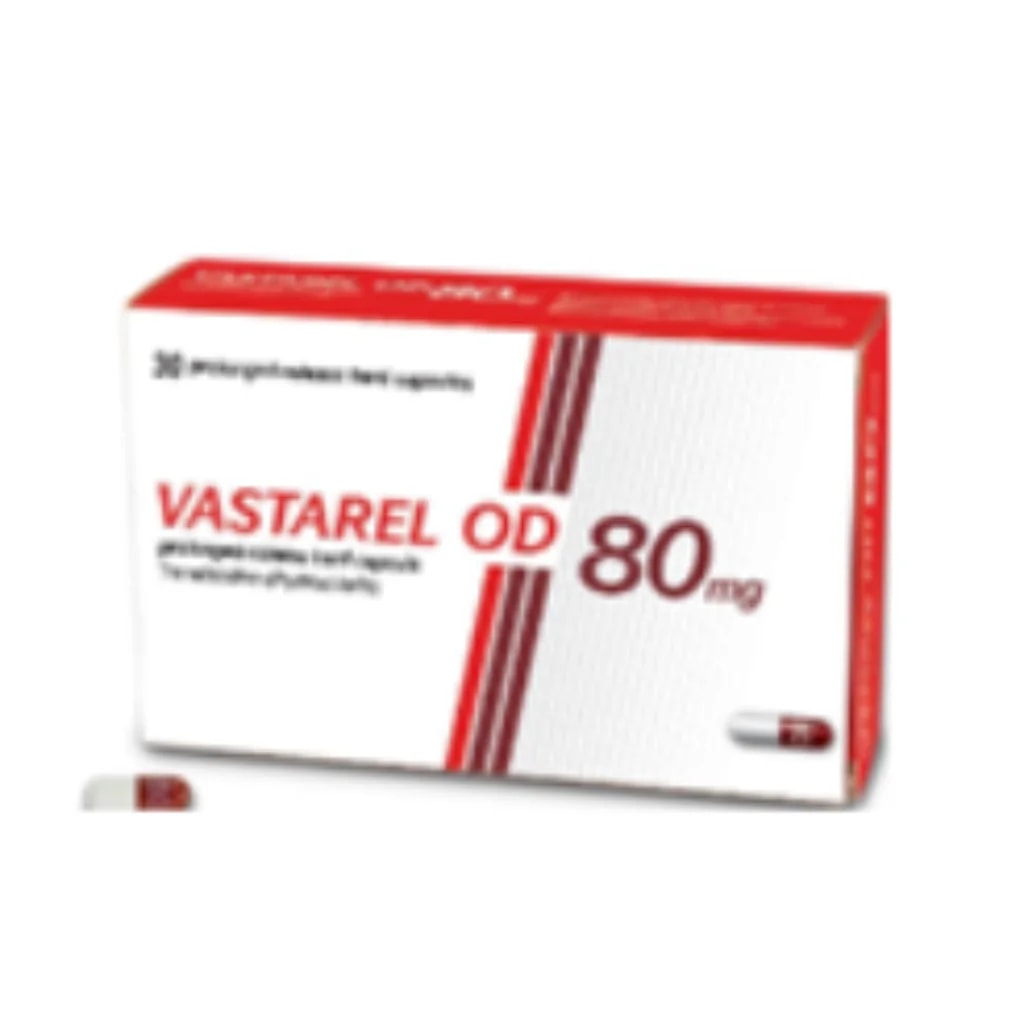 Vastarel OD 80mg (Trimetazidine) 80mg - Phnom Penh Care Pharmacy 2ND Floor / Under CENTRAL HOSPITAL