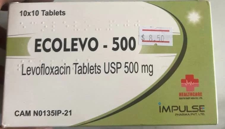 Ecolevo 500 Levofloxacin 500mg