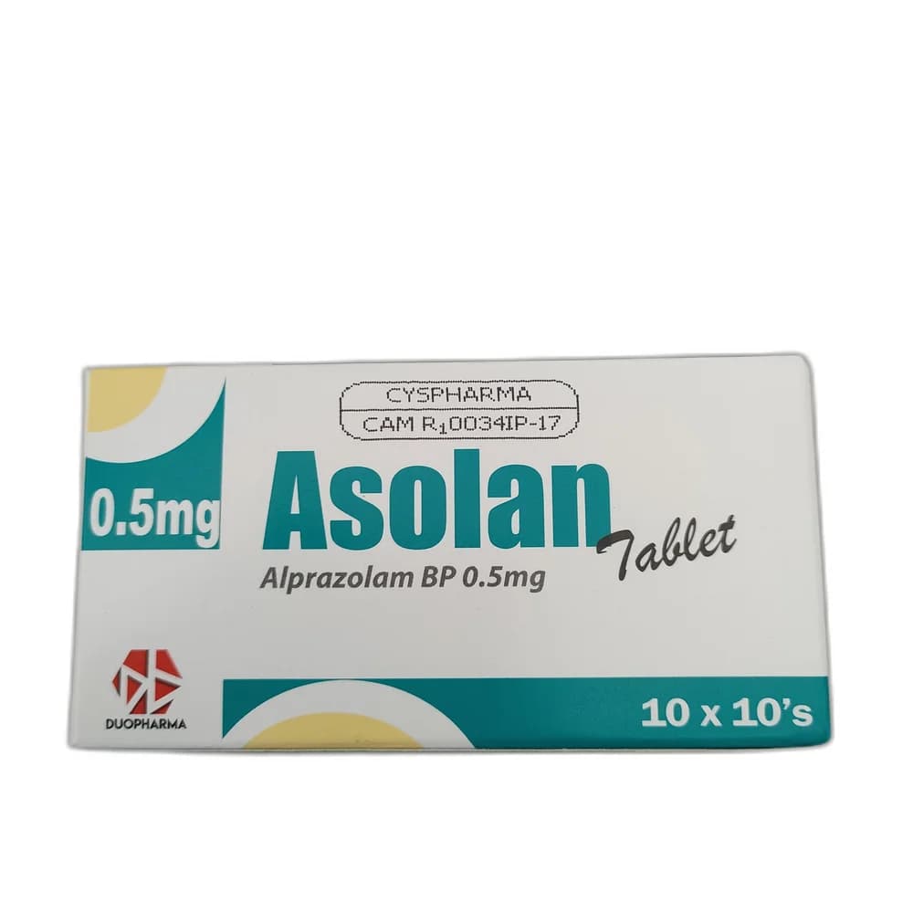 Asolan Tablet 0.5 mg 0.5 mg