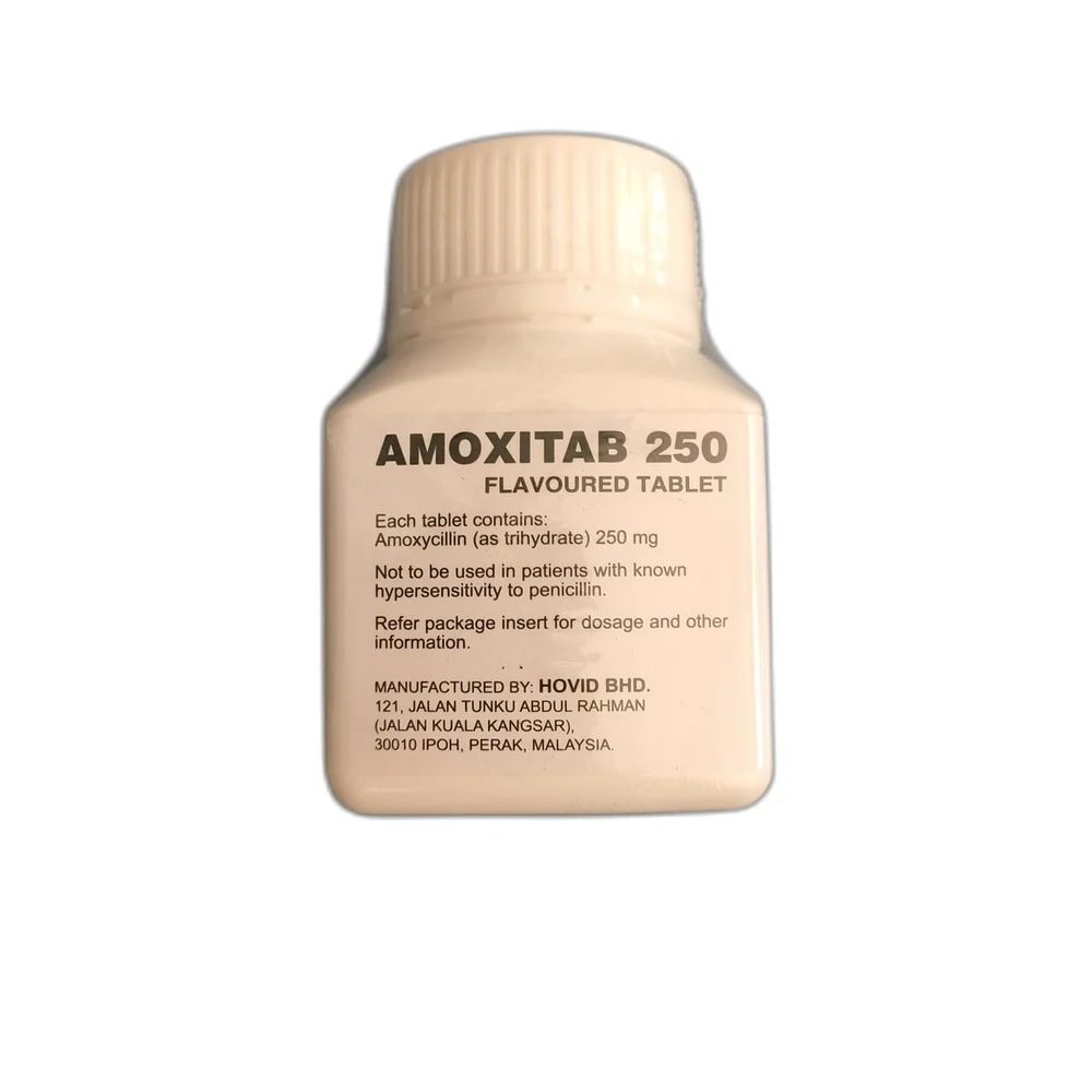 Amoxitab 250 mg - PHARMACIE PUNLEU SOKPHEAP II