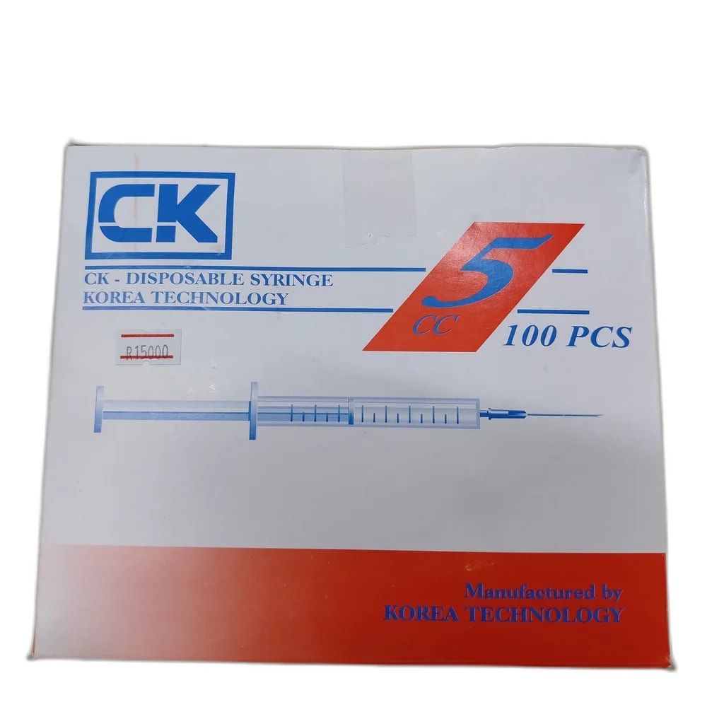 CK Disposable Syringe 5 cc - PHARMACIE LA BELLE PHARMA
