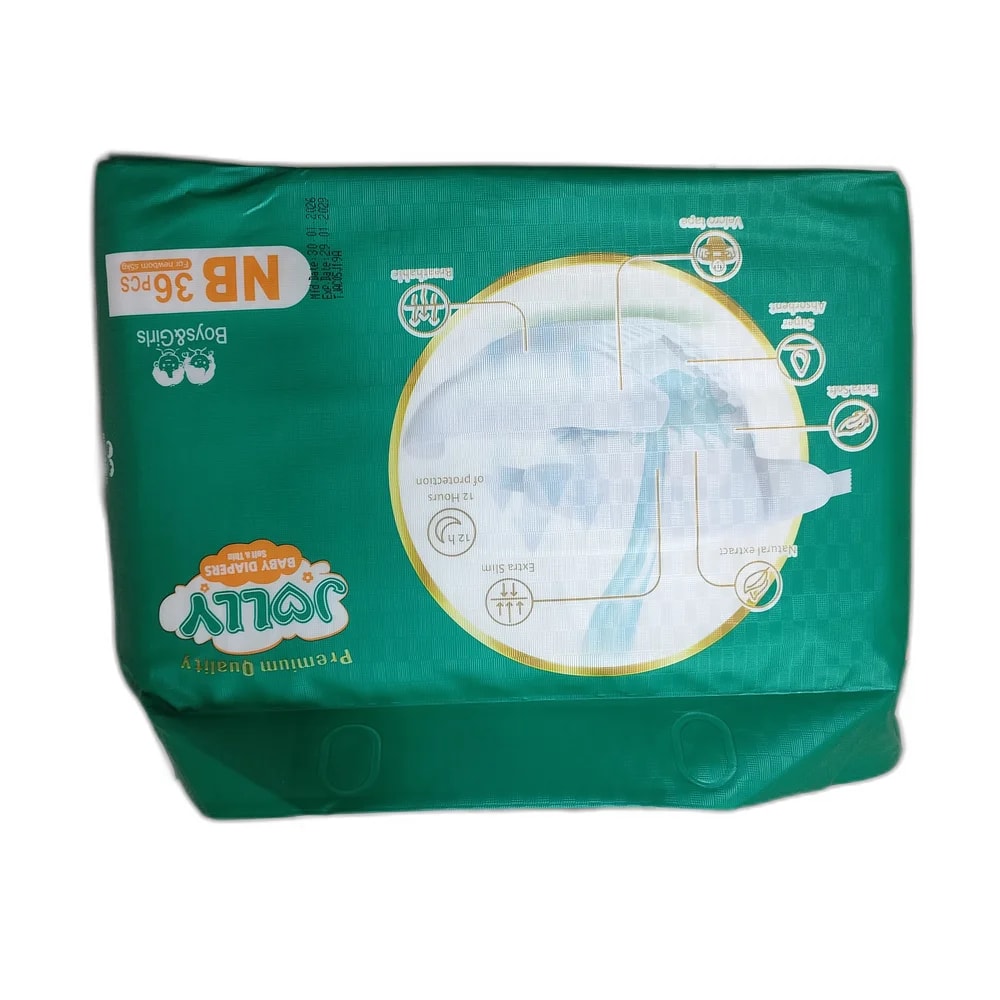 Jolly Baby Diapers Size NB (up to 5 kg) - Depot de Pharmacie B Rotha