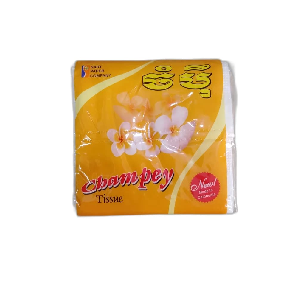 Champey Tissue Pocket Pack 100 mm x 100 mm, 2 ply