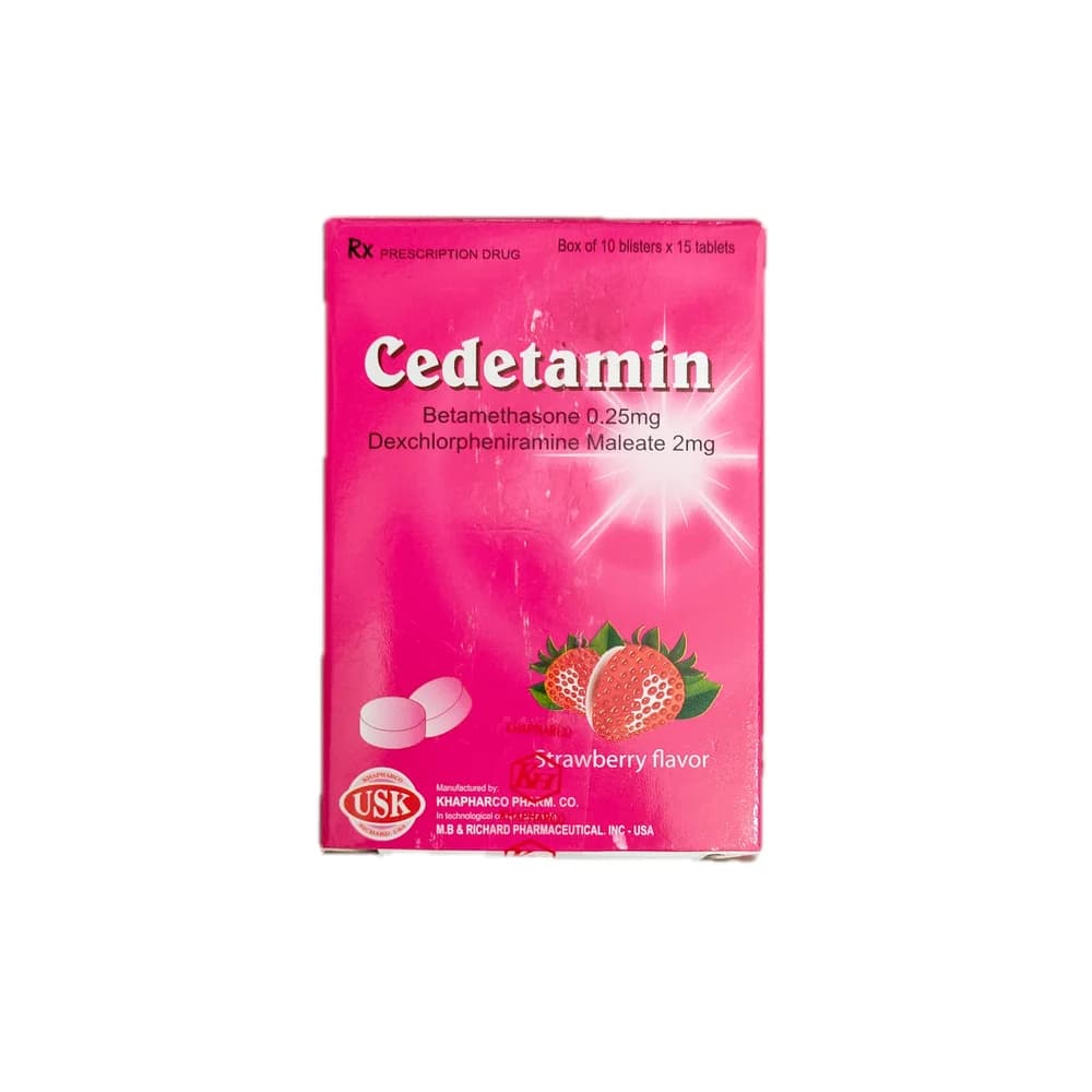 Cedetamin 0.25 mg / 2 mg