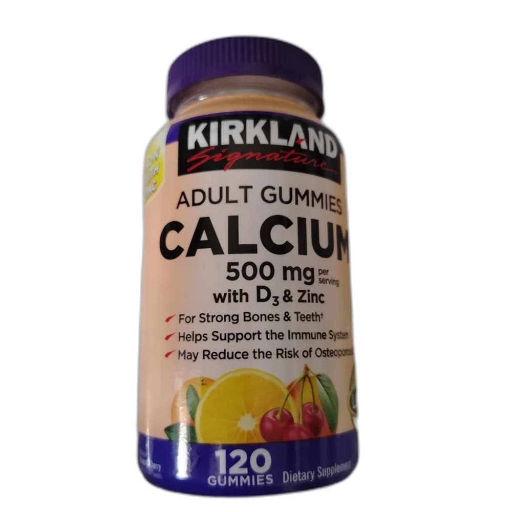 Calcium with D3 & Zinc Adult Gummies 500mg