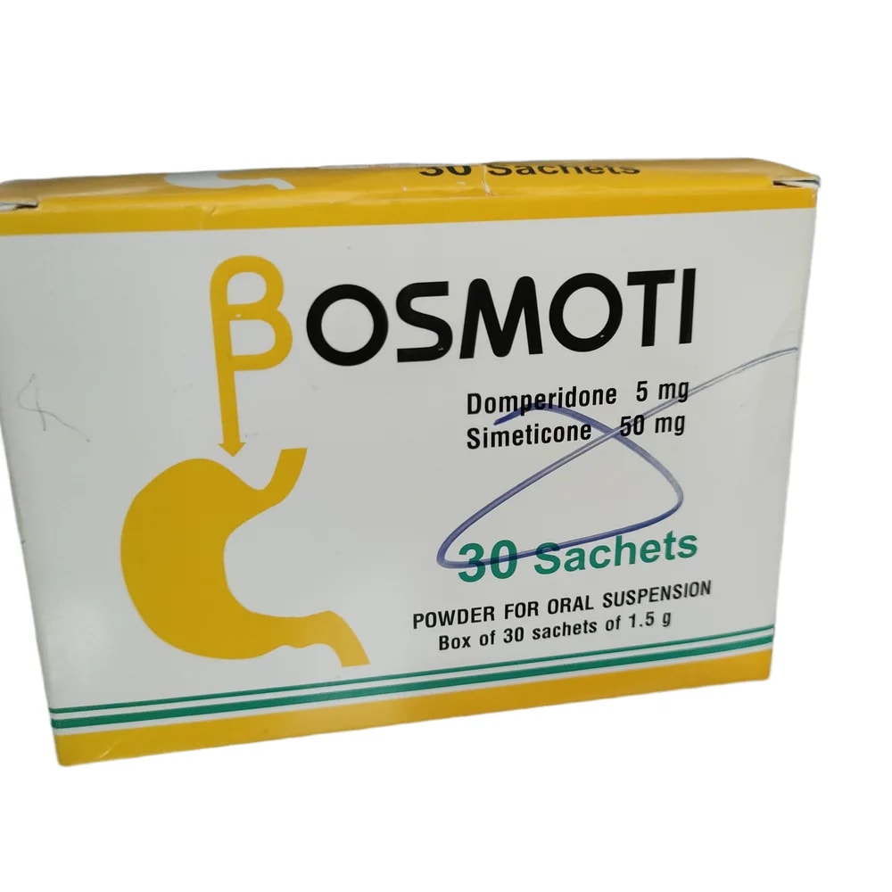 Bosmoti Domperidone 5 mg / Simeticone 50 mg - PHARMACY PONLEU AOSOT