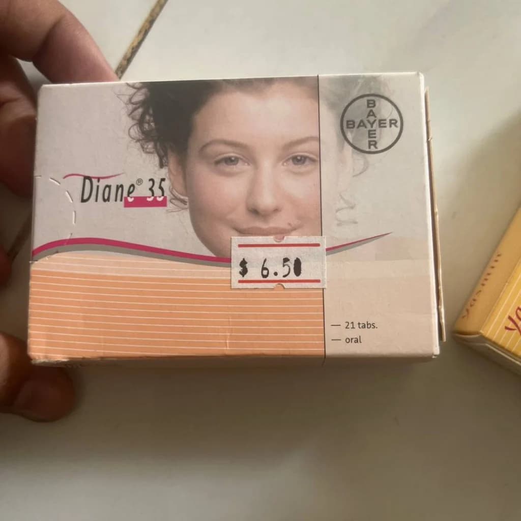 Diane 35 Cyproterone Acetate 2 mg, Ethinylestradiol 35 mcg