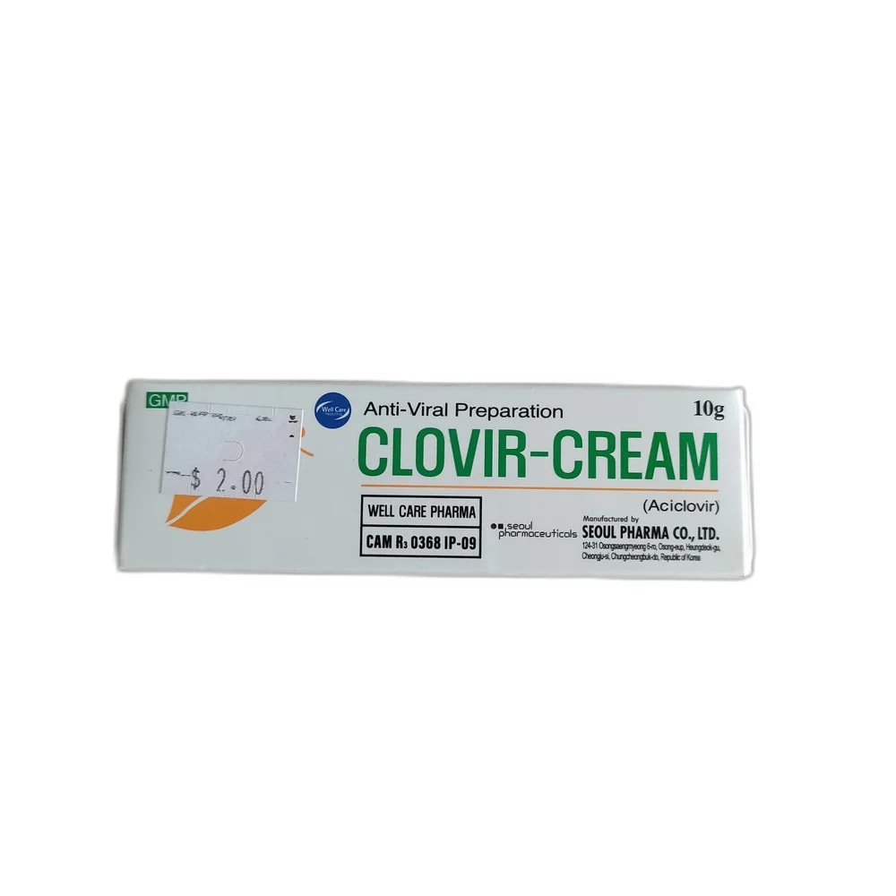 Clovir-Cream 5% w/w - SUKHA PHARMACY