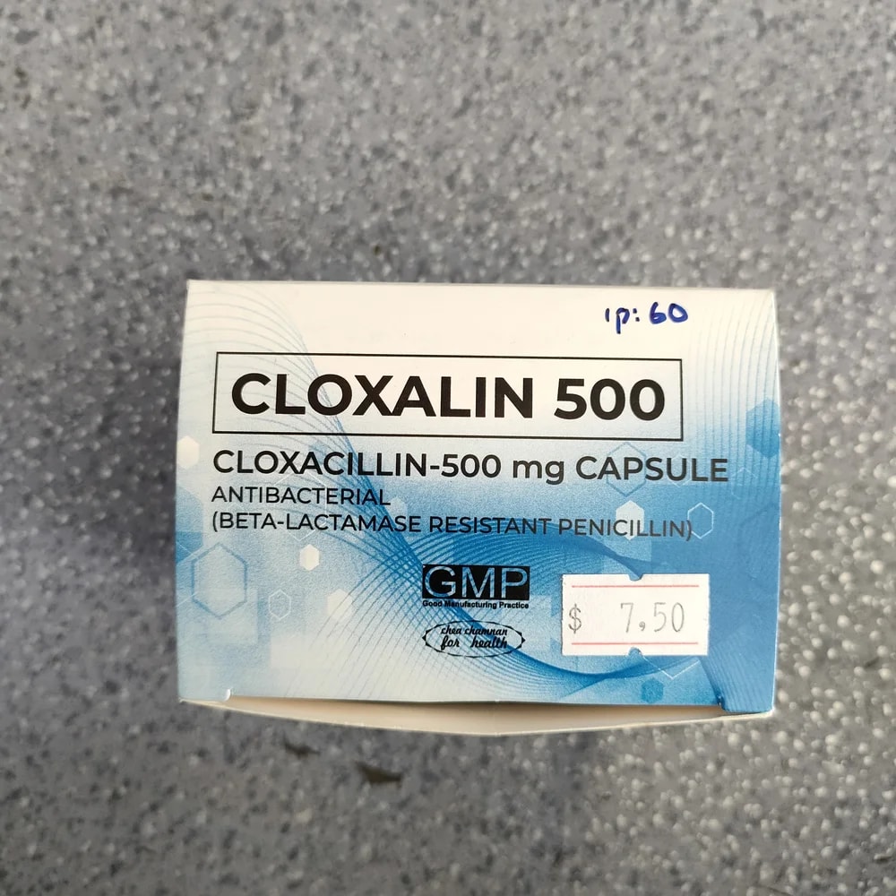 Cloxalin 500 500 mg - Depot De Pharmacie "A" Kim Houy